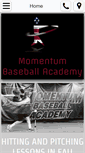 Mobile Screenshot of mobaseballacademy.com